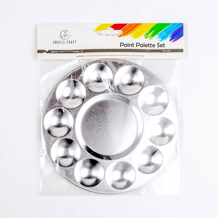 Angels Craft - Wholesale Palette/Mixing Tray - Paint Palettes, various shapes, sizes, and materials