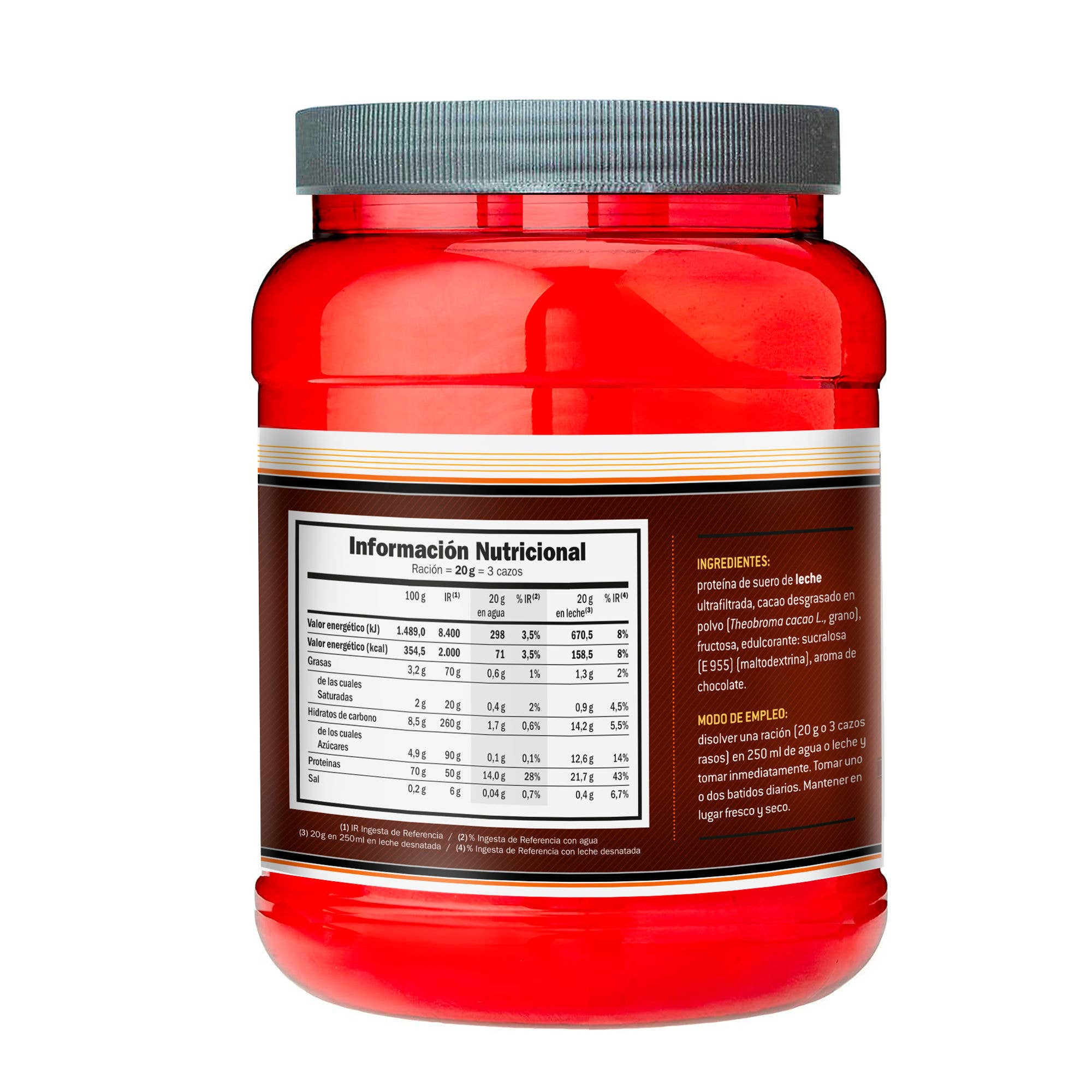 sotya - Wholesale Protein/Superfood Powder - Sportsmen - Whey Protein 100% Belgian Choco Powder 500g1