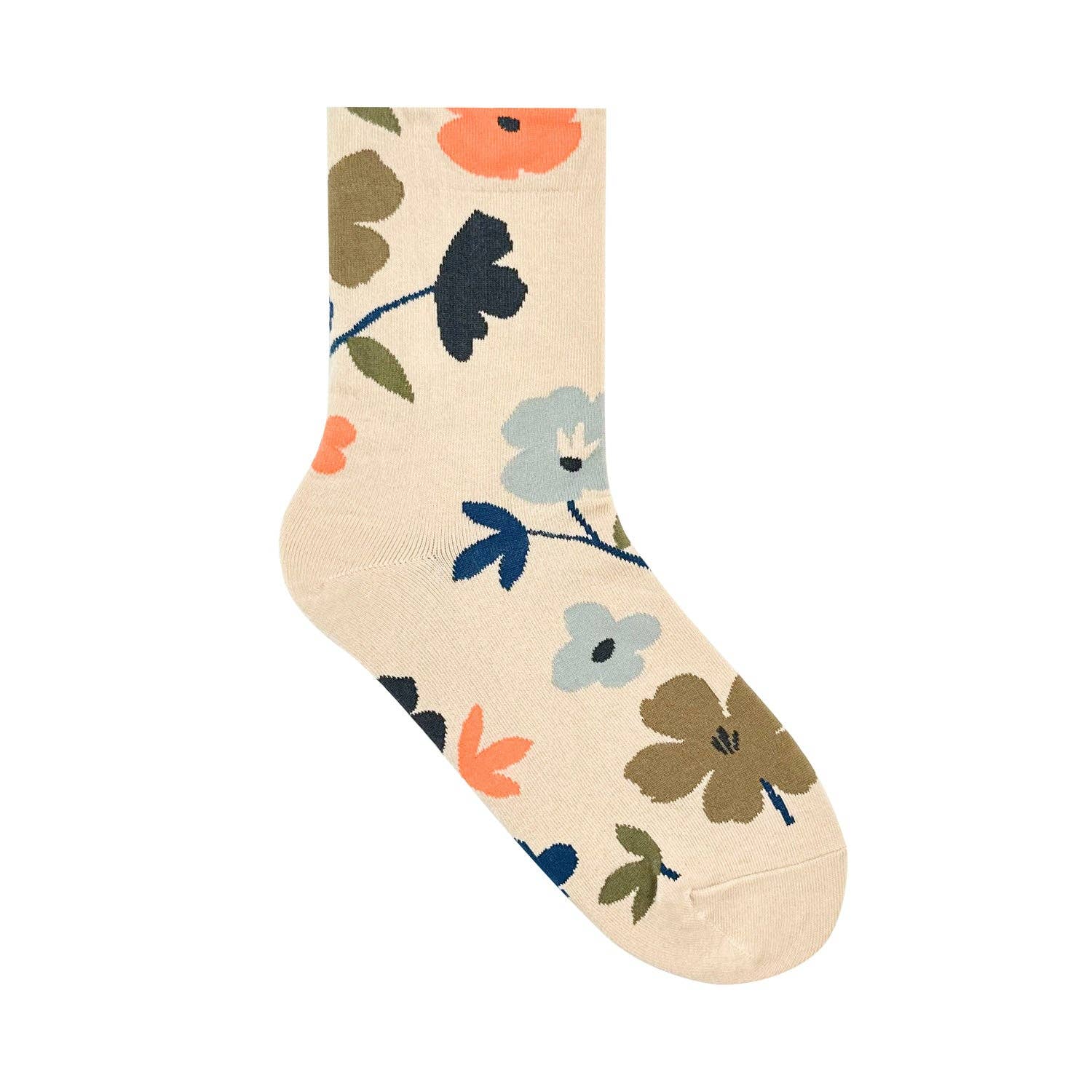 7DAYSSOCKS - Wholesale Socks - Women's - Women's Crew Fleur 2 Socks0