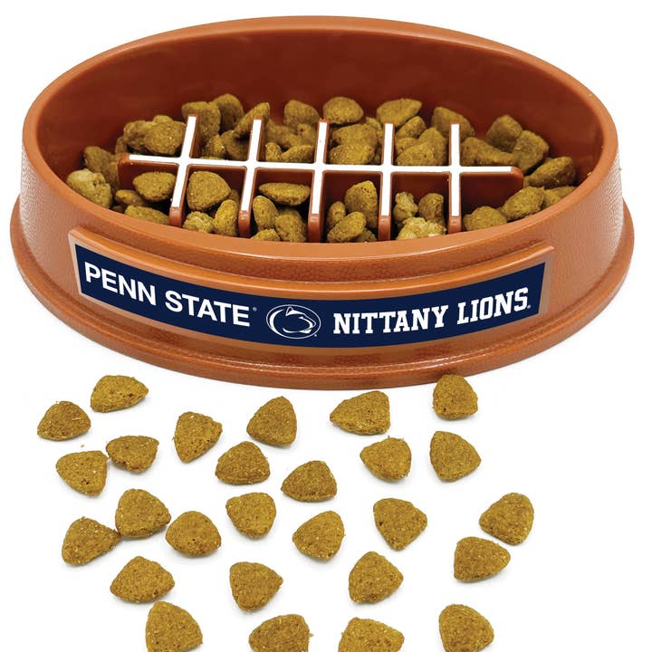BOL D'ALIMENTATION LENTE DE FOOTBALL DE PENN STATE pour la vente par Pets First