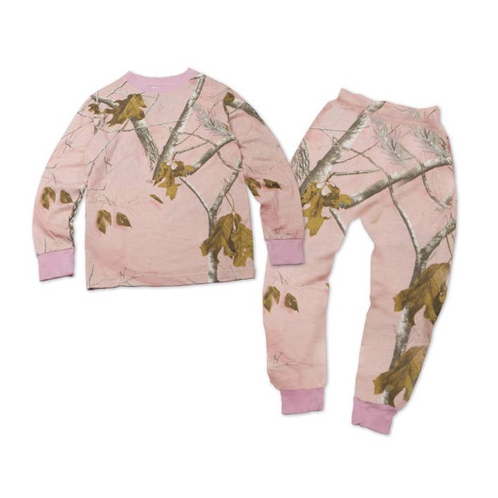 Realtree AP Pajamas, Pink for wholesale by Carstens, Inc.