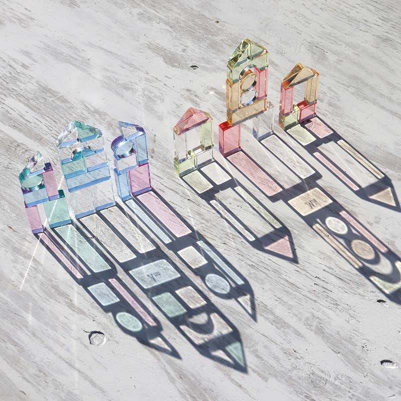 Belle Vie – wholesale Blocks – Kids & baby – Educational Kids building Toys Colore Acrylic Blocks 43pcs9