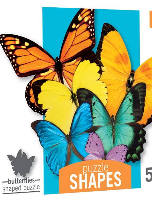 Butterfly Cluster Shaped Puzzle - 524 pieces for wholesale by Paper House Productions