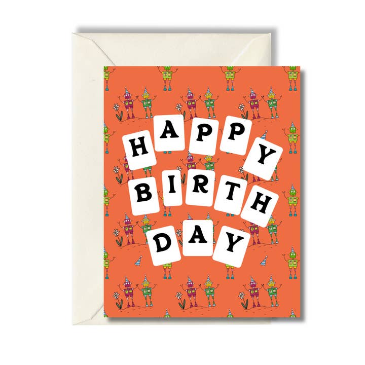 Tiny Human Print Co. – Engroshandel Fødselsdagskort – Børns fødselsdagskort pakke med 12 | Design af piger og drenge6