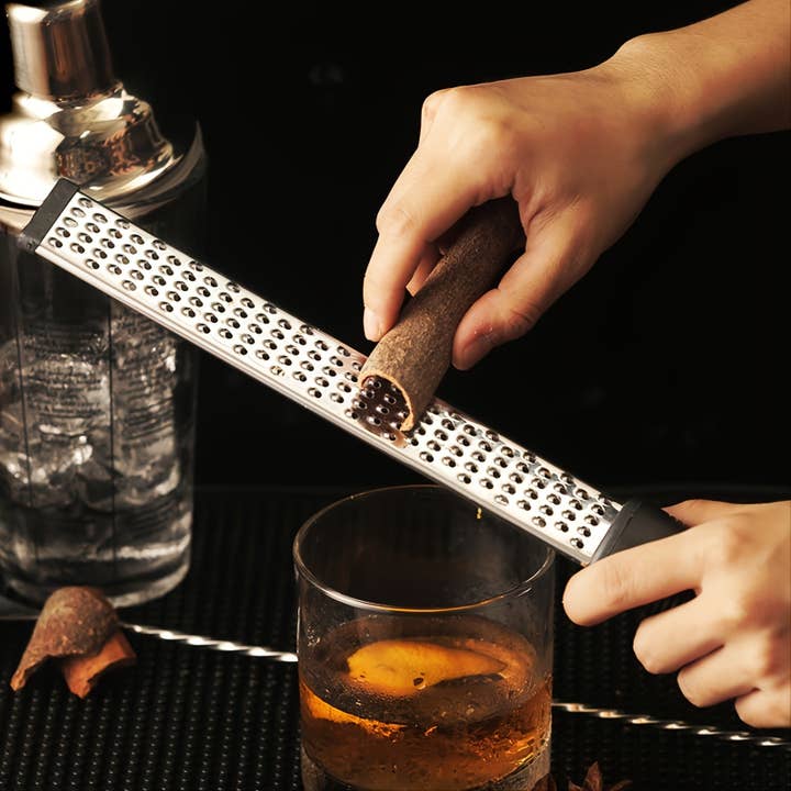 Hard Rock Health Stores - Wholesale Grater - 1pc Stainless Steel Lemon Zester & Cheese Grater; Fruit Scraper Planer; Kitchen Gadget4