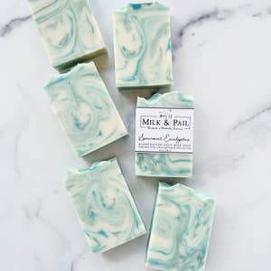Fresh & Clean Highly Scented Wax Melts Variety Pack - Blue Moon, Iced Mint Lavender, Eucalyptus Spearmint, Green