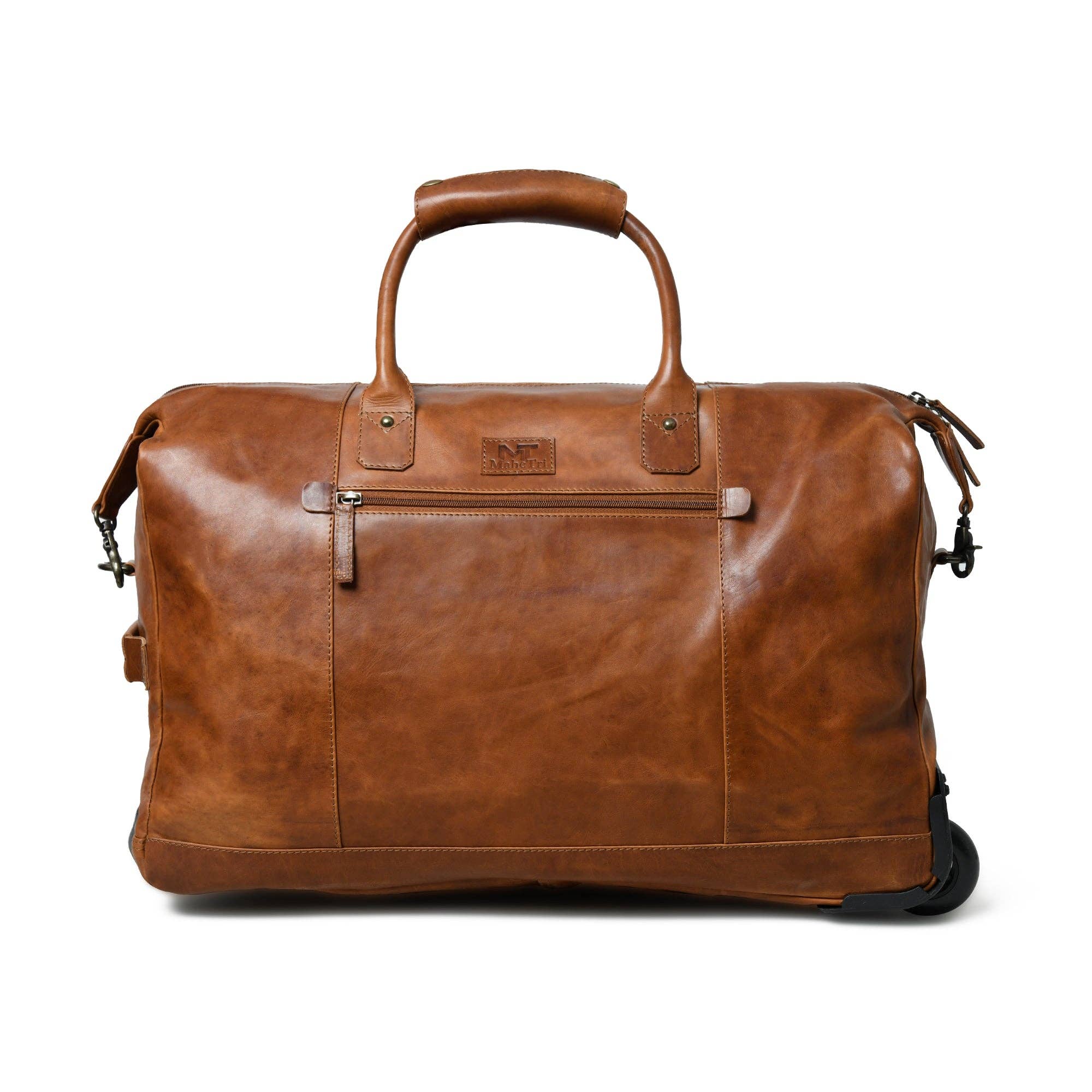 Classy Leather Bags - Wholesale Luggage - Harbor Leather Trolly Carry-On9