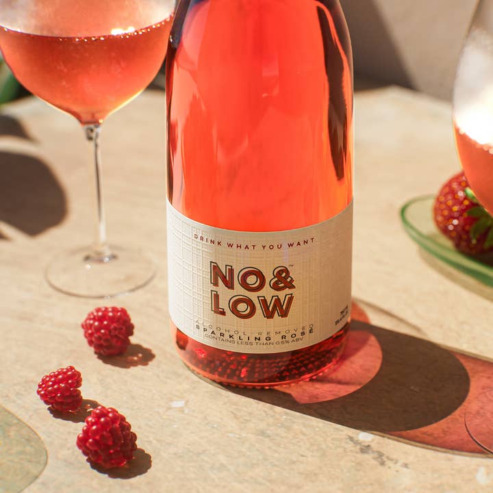 No & Low - Wholesale Non-Alcoholic Spirits/Wine/Beer - No & Low Sparkling Rosé - Non-Alcoholic Sparkling Rosé Wine4