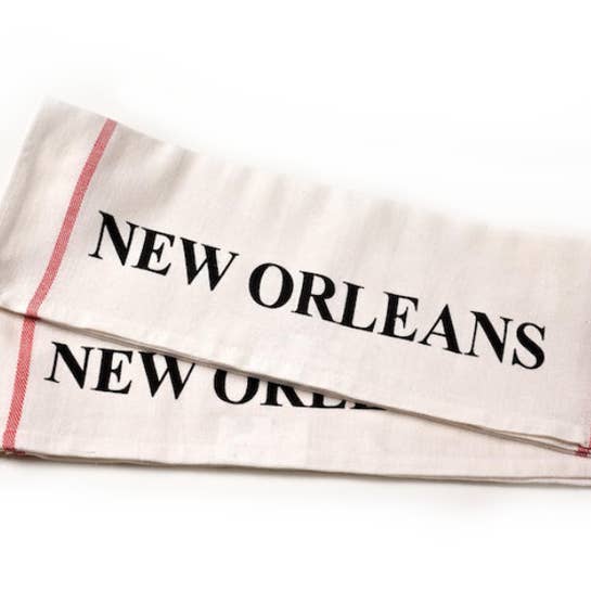 New Orleans Kitchen Towels for wholesale by Nola Tawk
