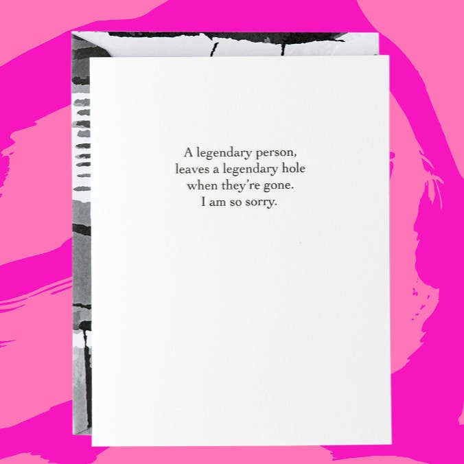 Legendary Person for wholesale by Paper Epiphanies