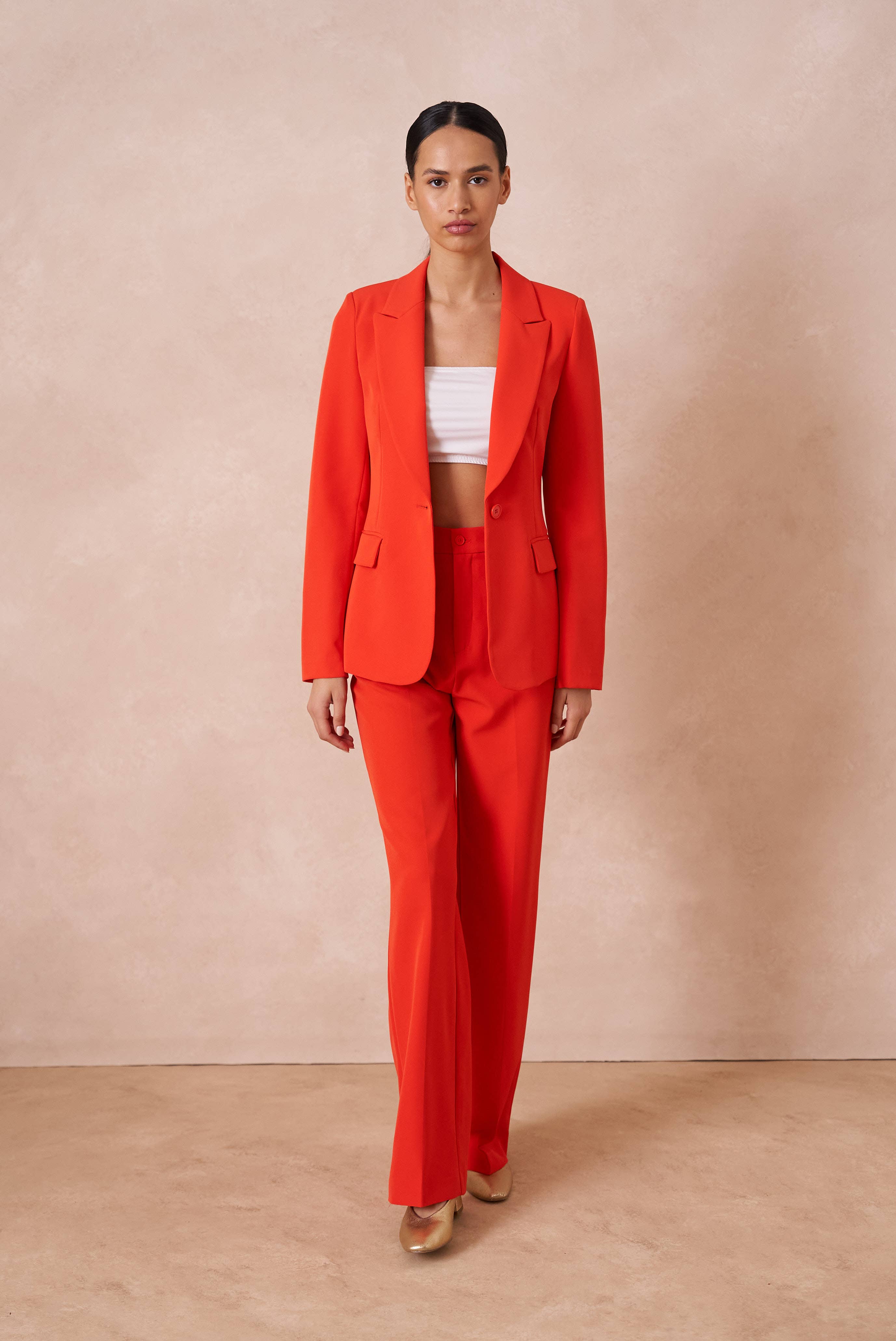 Attentif Paris - Wholesale Suit Jacket - Women's - [Timeless] Fitted single-button plain jacket27