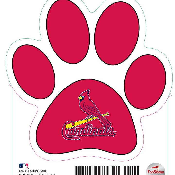 St Louis Cardinals-MLB - 3-tums dekal för wholesale av Fan Creations