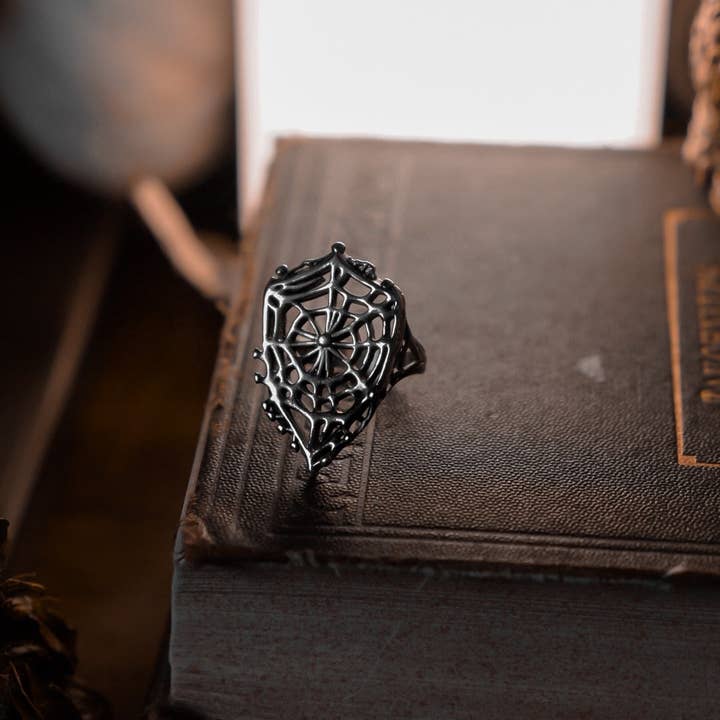 Lively Ghosts - Wholesale Cocktail/Statement Ring - Arachne Ring11