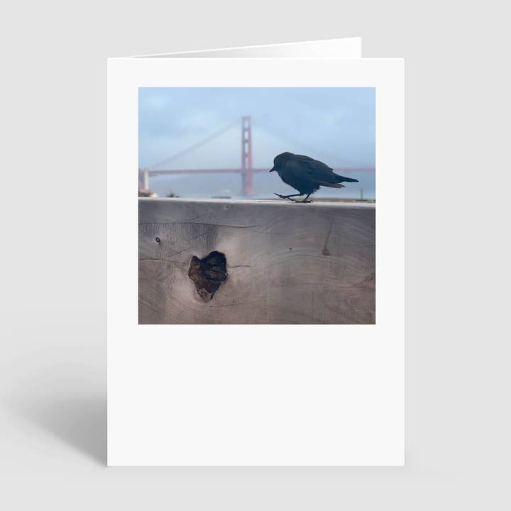 Greeting Card of a Heart Found with a Little Bird for wholesale by HeartSFound