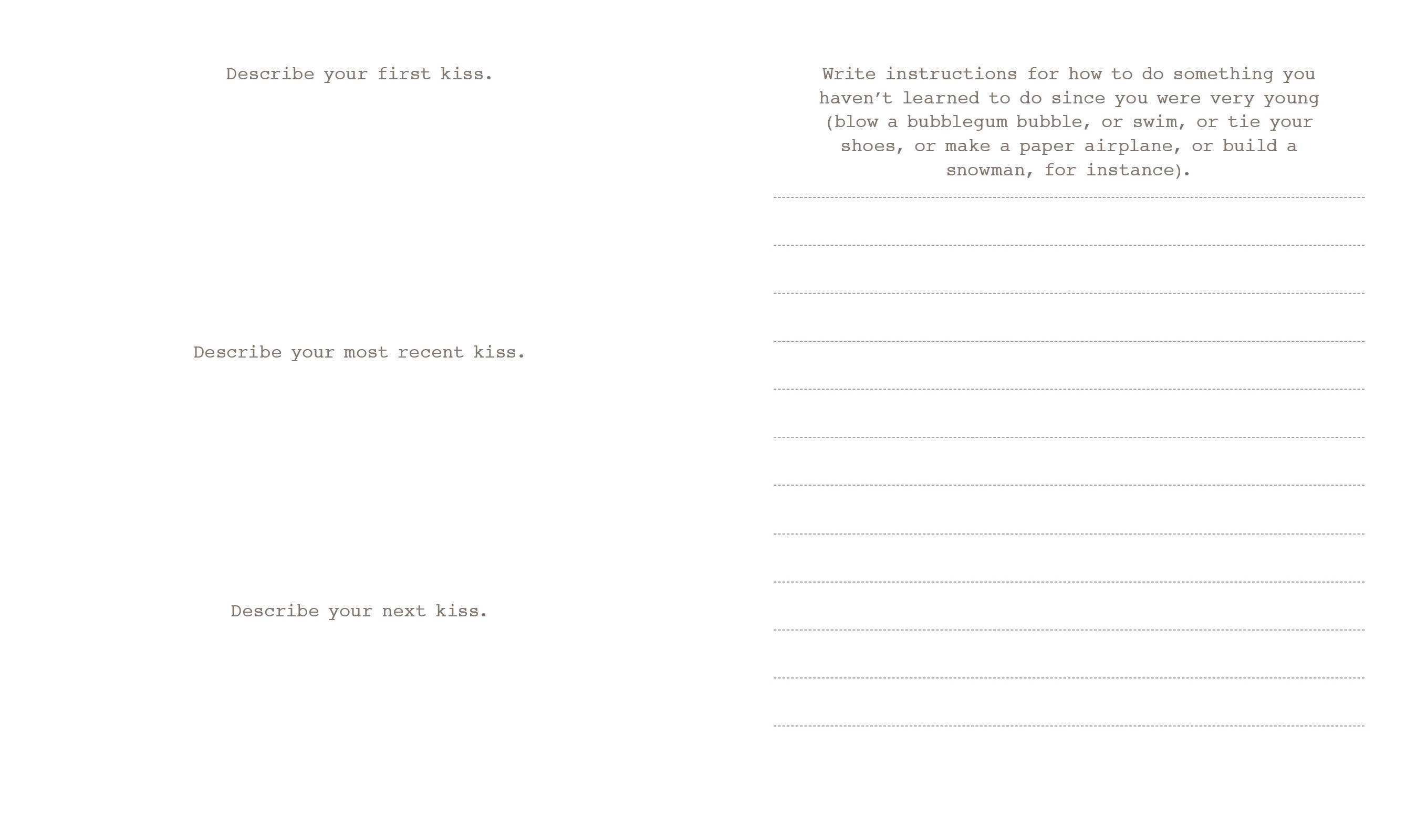 Chronicle Books - Wholesale Crafts, Hobbies & DIY - 642 Tiny Things to Write About4