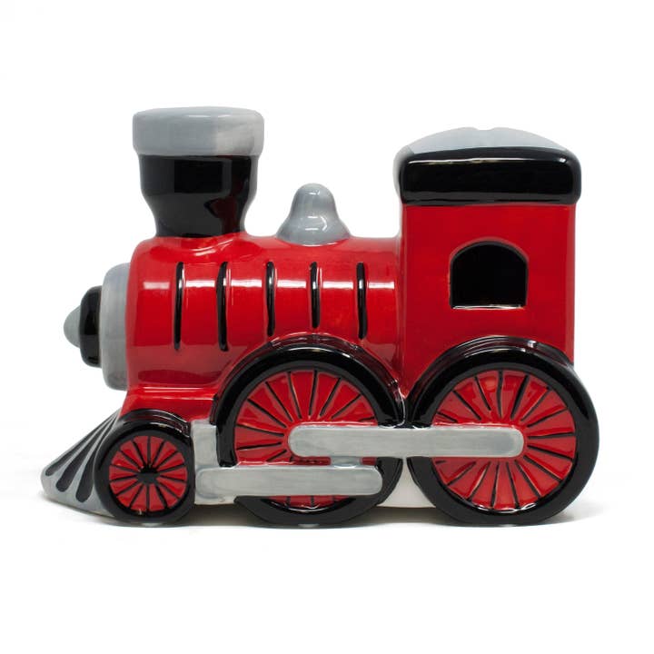 Child To Cherish® - Wholesale Money/Piggy Bank - Kids & Baby - Large Red Train Money Bank1