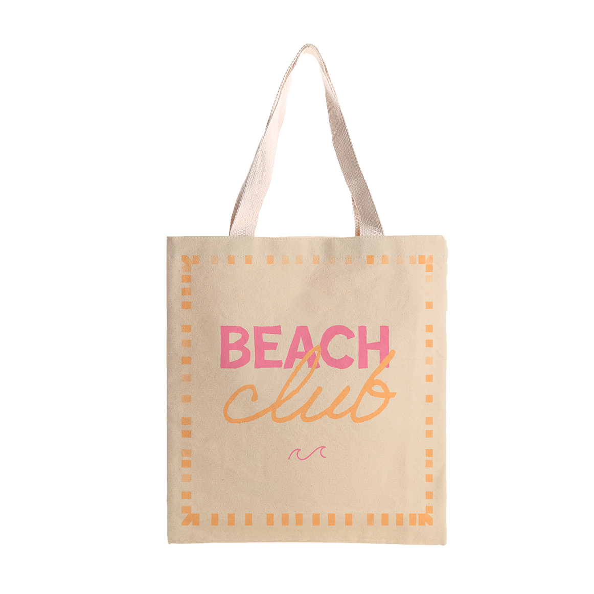 Coast and Valley - Wholesale Tote Bag - Unisex - 100% cotton tote bag "beach club"1
