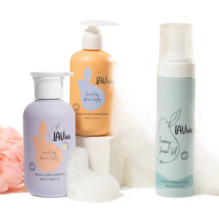 Bath Time Trio for wholesale by LAV Kids
