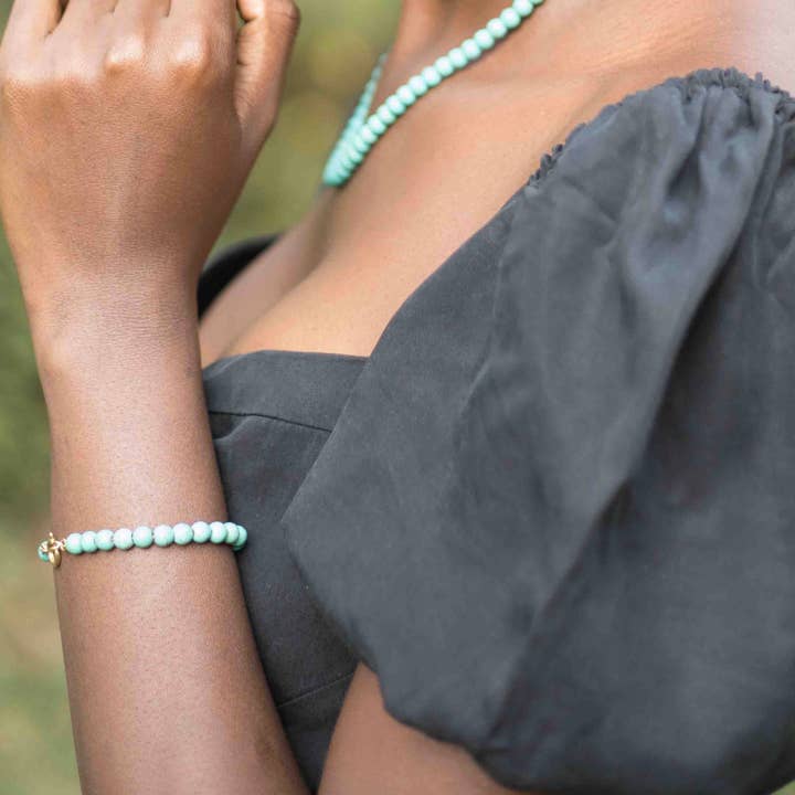 Turquoise Beaded Bracelet for wholesale by Meyelo