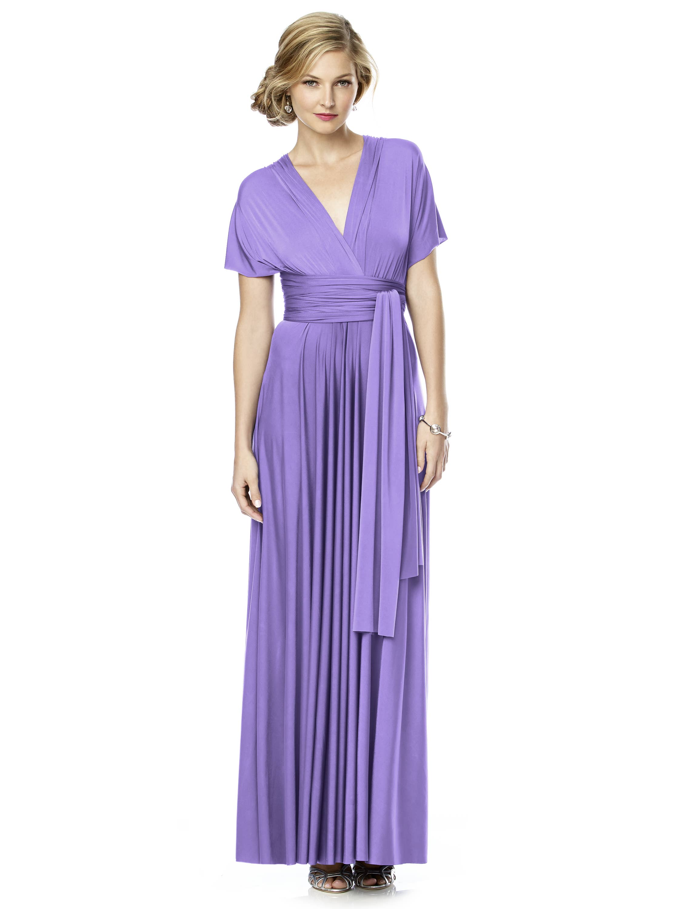 Dessy Group – Großhandel Kleid – Damen – Twist Wickelkleid: Lang110