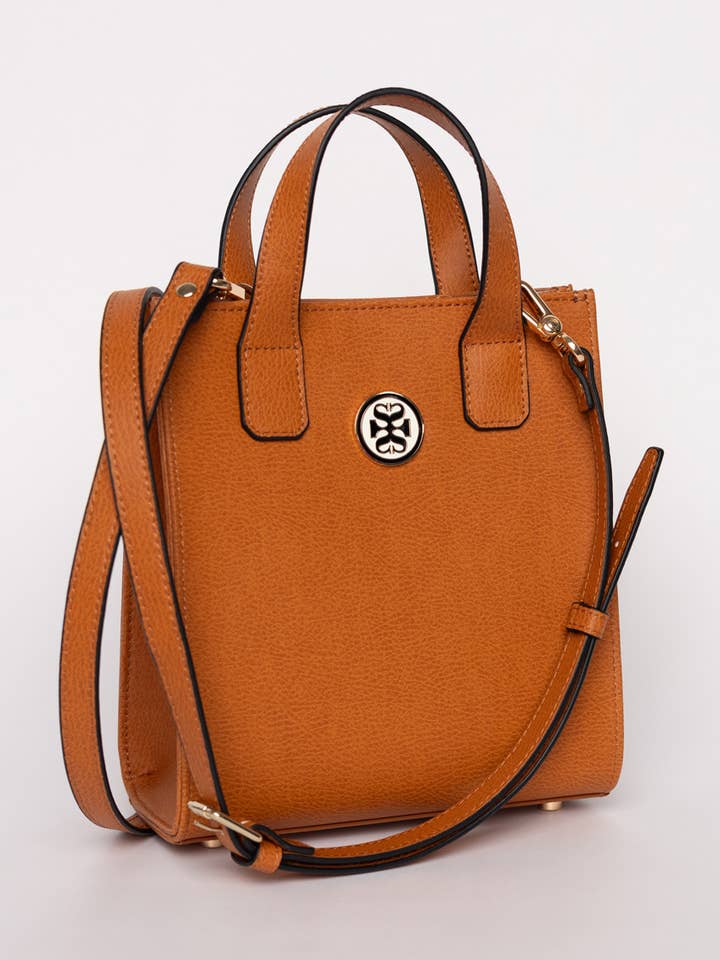 FOX GIA VEGAN LEATHER MINI TOTE 🌿 for wholesale by Scalzini Accessories