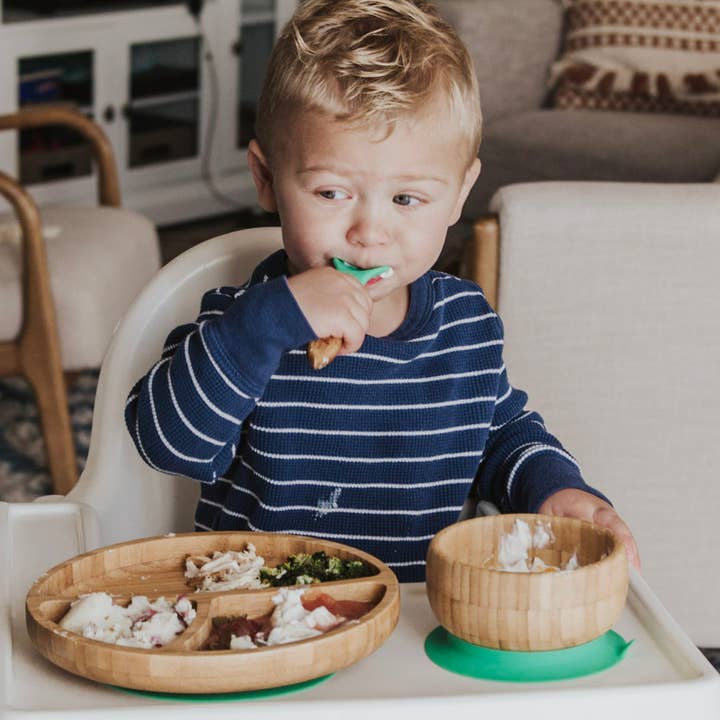 Avanchy - Wholesale Flatware set – Kids & Baby - Training Fork | Bamboo & Silicone13