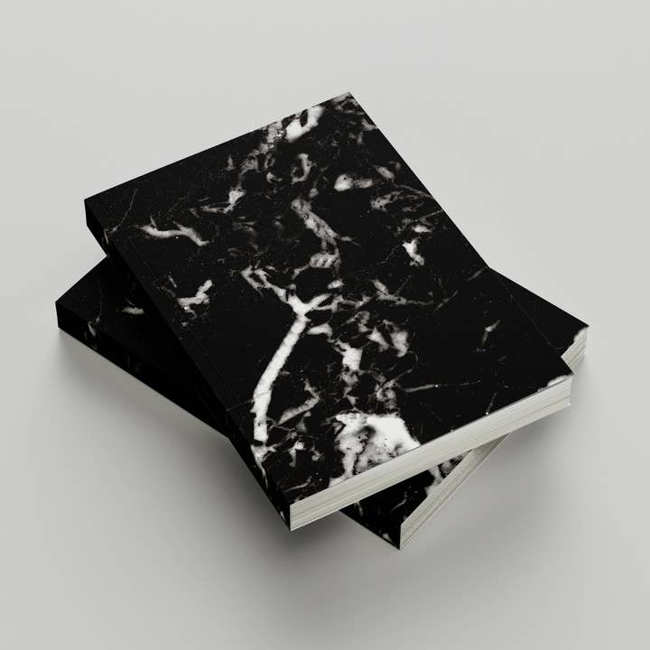 Black Marble A5 Notebook for wholesale by Talk and Tell