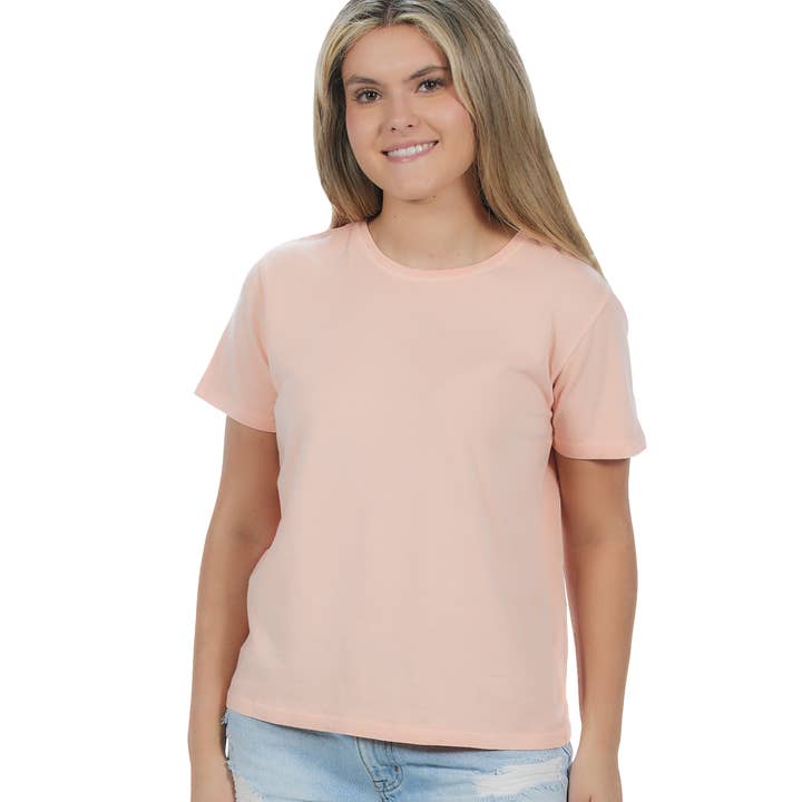 Ladies Jersey Crew Neck Cu-Tee and other Purchase Wholesale ladies blank t shirts. Free Returns & Net 60 Terms on Faire trending on Faire.