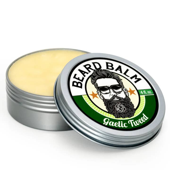 Wet Shaving Products - Venta al por mayor Productos para cuidado de la barba - Bálsamo para barba (4oz) — Tweed gaélico1