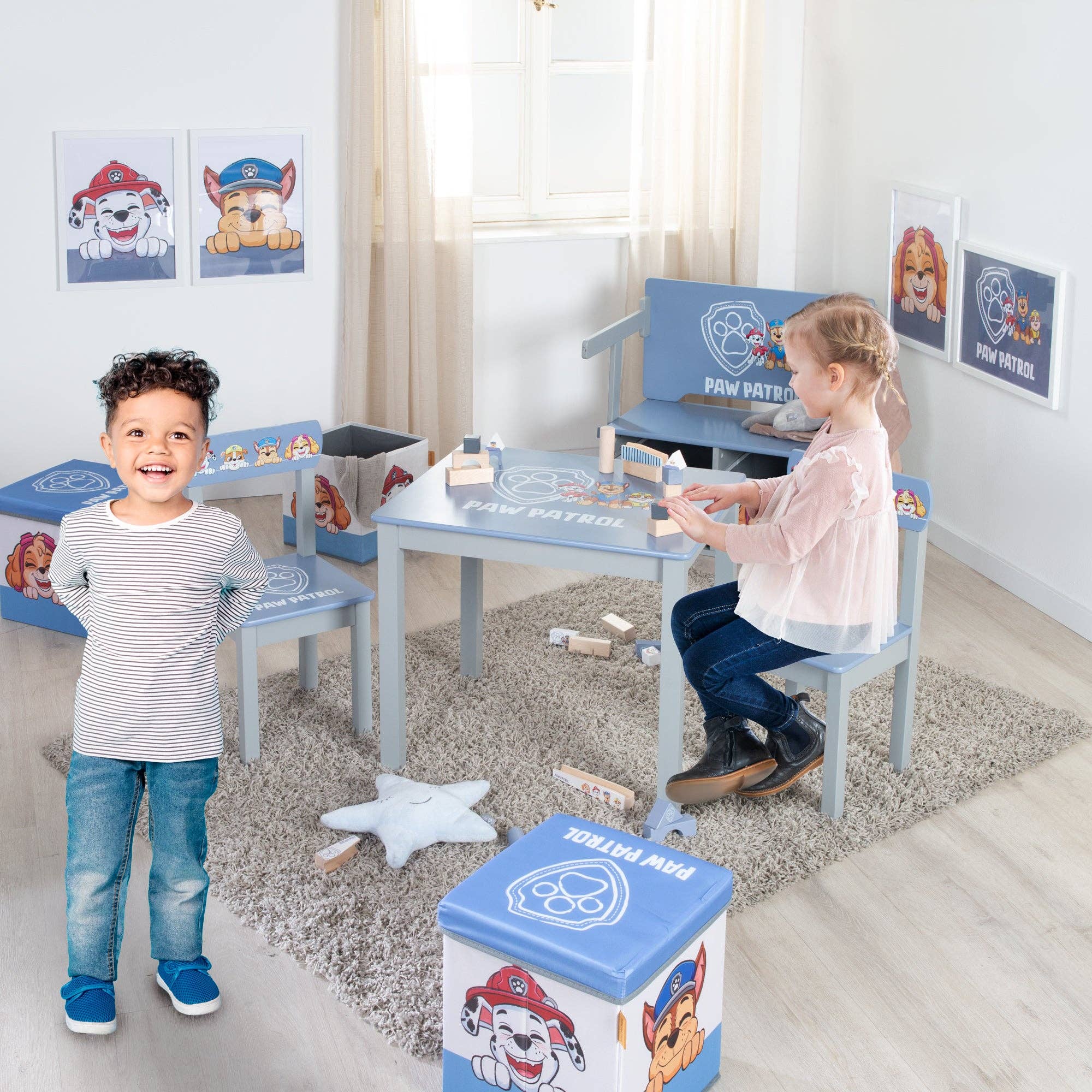 roba kids - Vente Chaise – enfant - Ensemble siège enfant Paw Patrol roba, chaise et table9