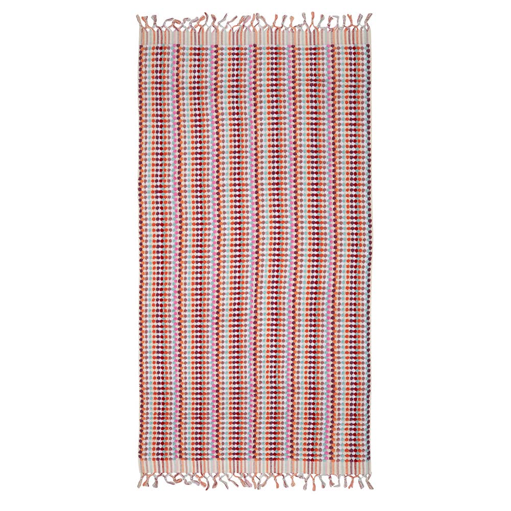 Kikoya - Wholesale Bath Towel - Pompom Bubble Handloom Bath Turkish Towels Farmhouse Decor18