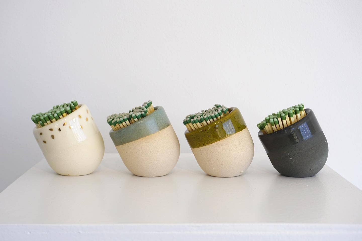 Baer Ceramics - Wholesale Match Holder - Sample Set! Match Holders10