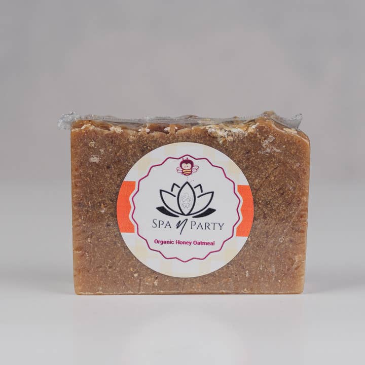 Organic Oatmeal Soap for wholesale by SPA N PARTY