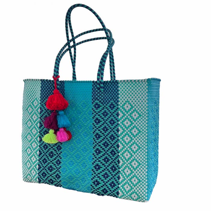 Grand sac fourre-tout Blue Blend pour la vente par Brisla