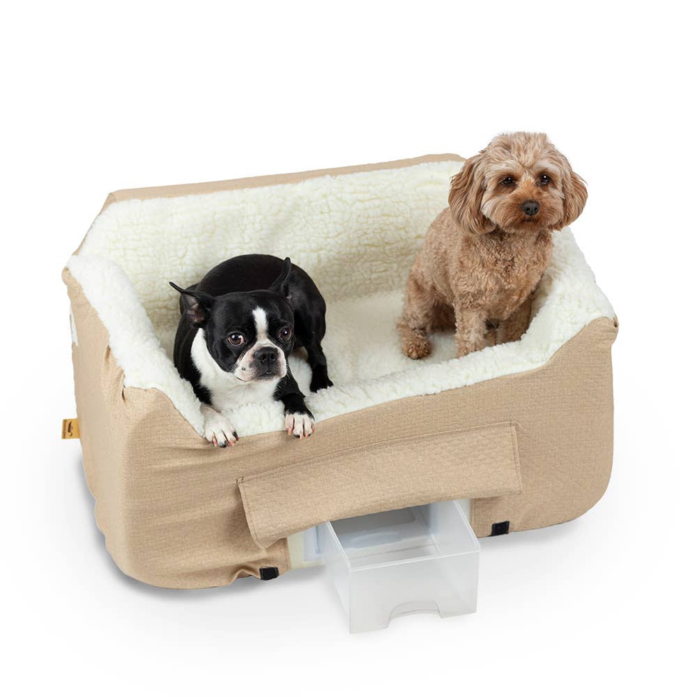 Snoozer Pet Products – Caixa de transporte - Cão por atacado – Assento de Carro para Cachorros Large Lookout II com Bandeja de Armazenamento8