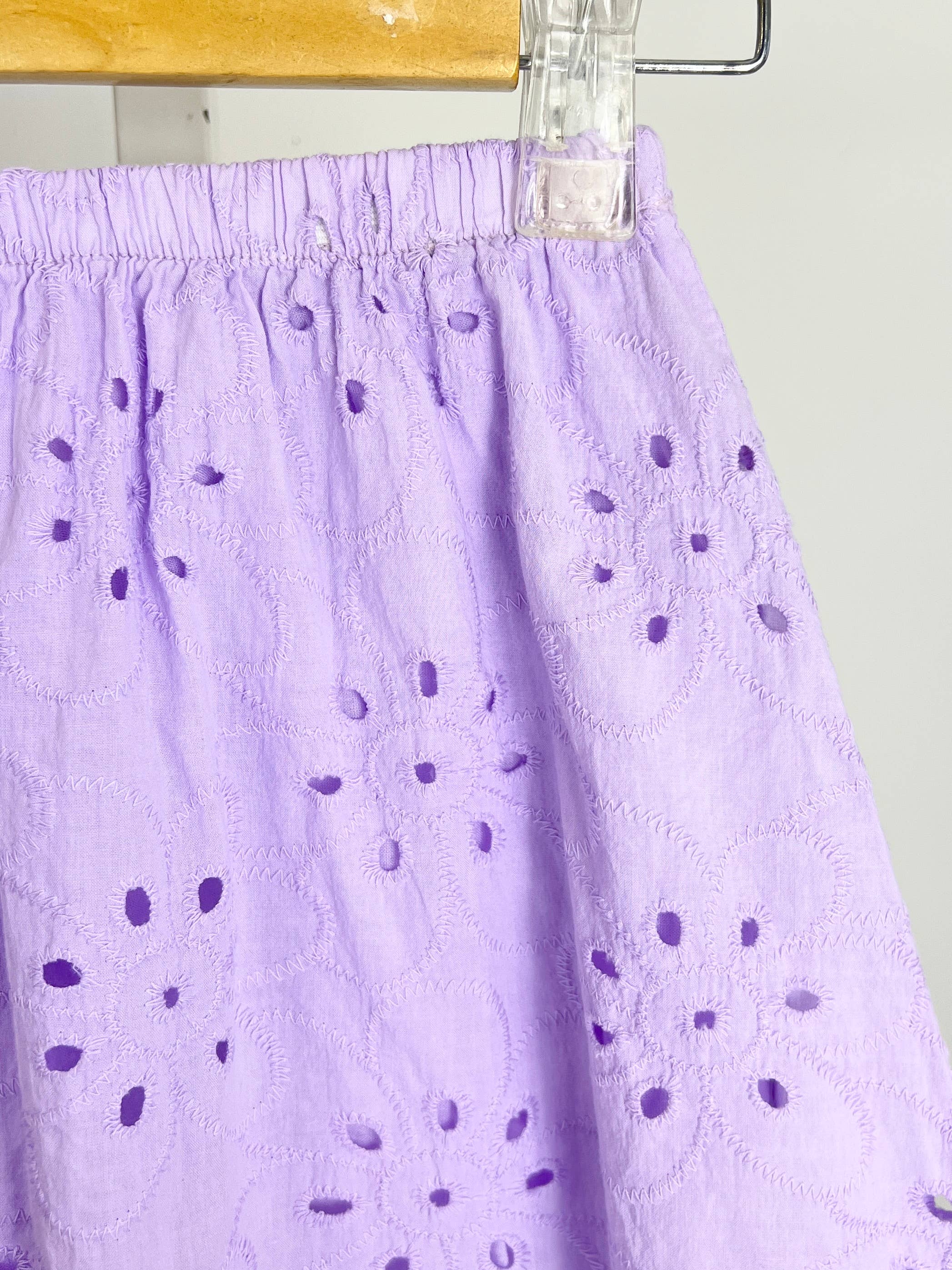MINI MIGNON PARIS – wholesale Skirt – Kids – English embroidery cotton skirt for girls1