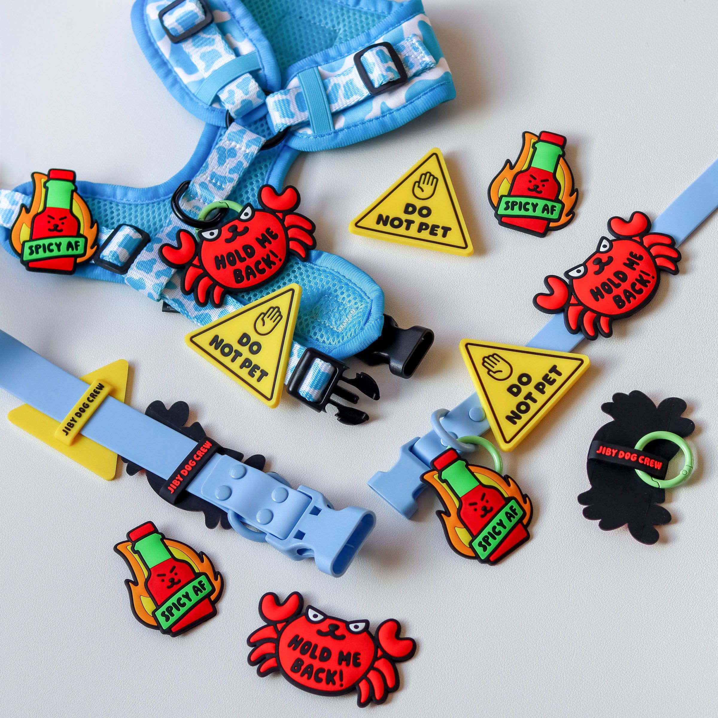 Jiby Dog Crew - Wholesale Pet Collar Charm - Cat/Dog - Do Not Pet Jiby Dog Charm3