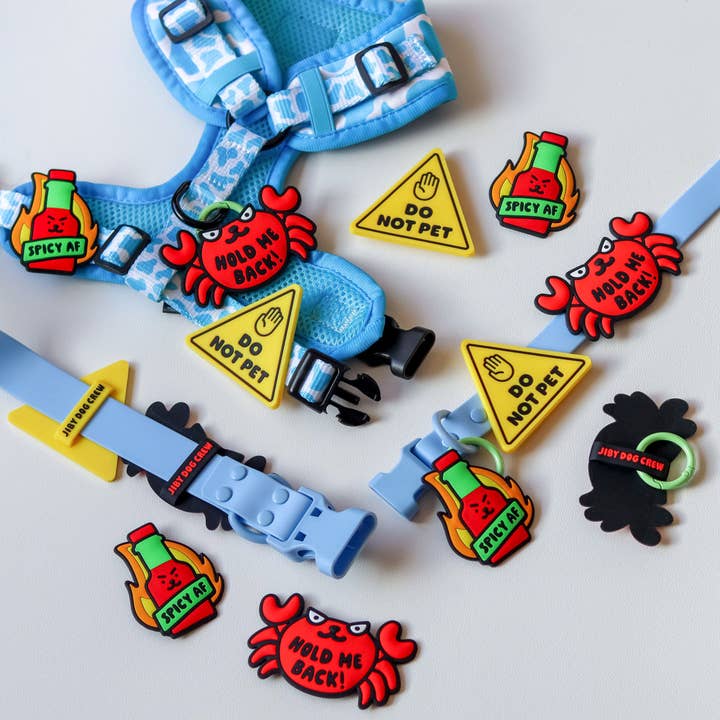 Jiby Dog Crew - Wholesale Pet Collar Charm - Cat/Dog - Do Not Pet Jiby Dog Charm3