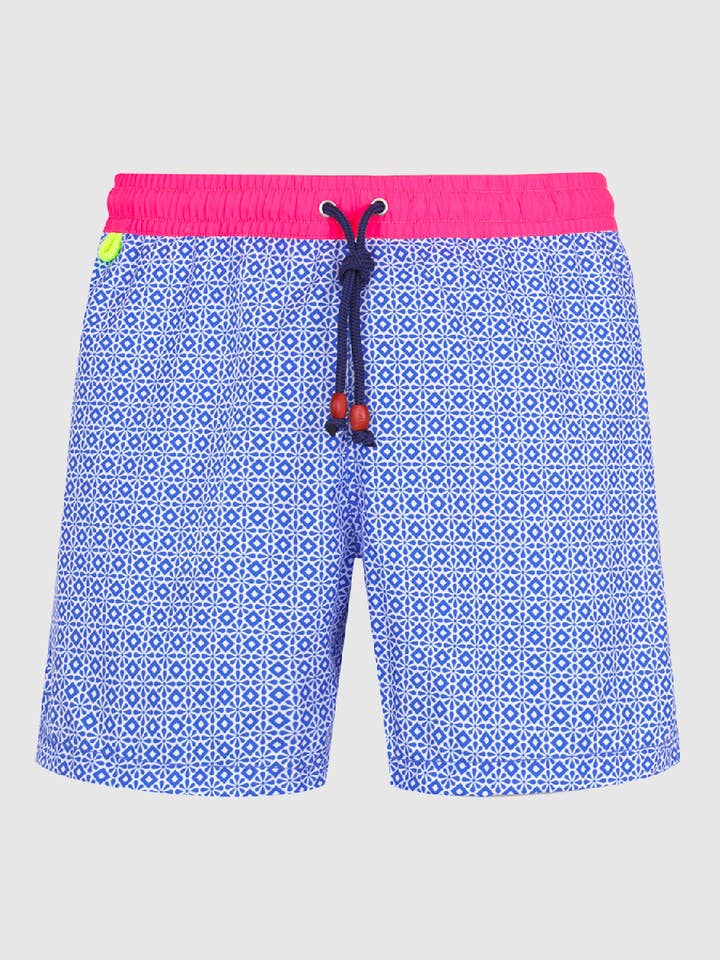 Trawangan Blue Sintra Badeshorts für den Großhandel von GILI'S