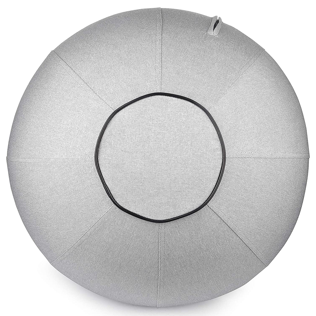 Bintiva – wholesale Fitness equipment – Luxurious Covered 65cm Stability Ball - For Ergonomic Seating, Therapy, and Exercise4