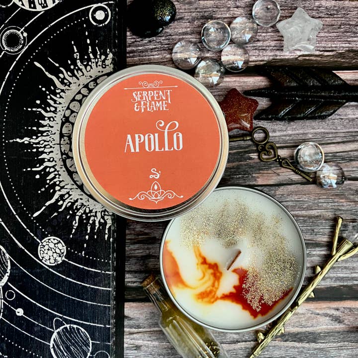 Apollo Candle, Hyacinth Citrus for wholesale by Serpent & Flame Candle Co.