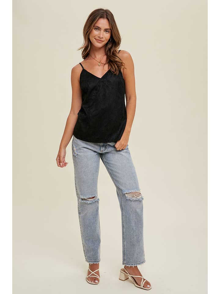 Wishlist Apparel - Wholesale Camisole - Women's - LACE CAMI / WL23-78561