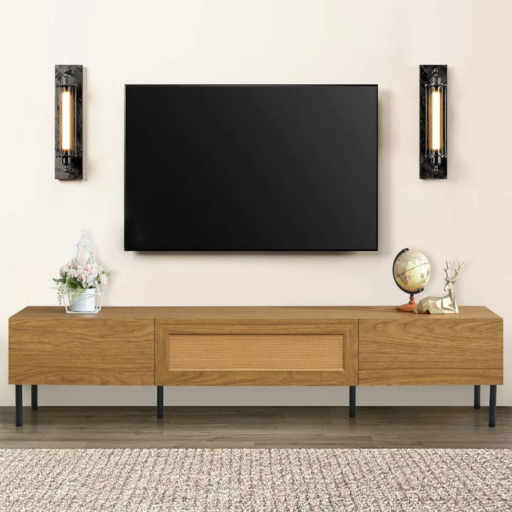39F Inc. - Wholesale Cabinet - TV Stand for TVs up to 80'' , Modern Farmhouse Media Console3