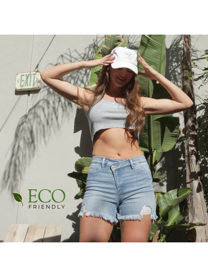 ARTEMIS VINTAGE - Wholesale Shorts - Women's - ECO FRIENDLY HIGH RISE CROSSOVER SHORTS9