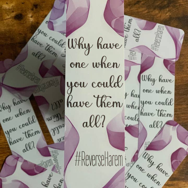 Messterpieces - Wholesale Bookmark - CLEARANCE 8x2 RH Romance Bookmark