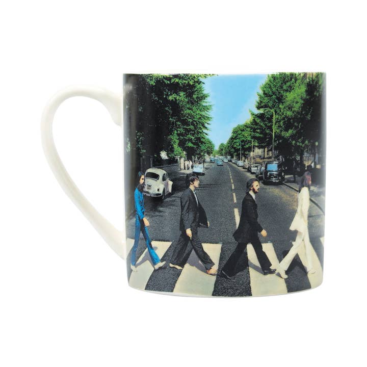 Half Moon Bay By Design - Wholesale Coffee Mug - Ceramic Mug The Beatles Abbey Road Album Cover