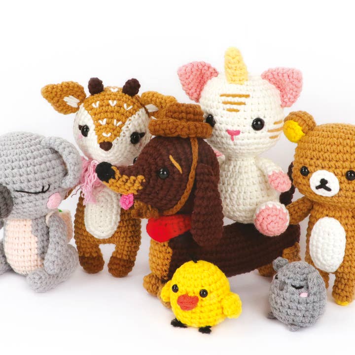 Graine Créative - Wholesale DIY Craft Kit - WHITE COTTON THREAD 27G APPROX 55M - AMIGURUMI SNOW WHITE4