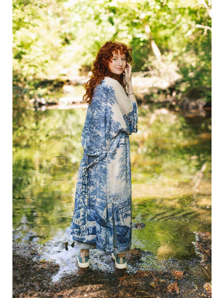 Market of Stars (Worldwide) - Wholesale Kimono - Women's - Let The Light In Opera Duster Kimono Robe w/ Delft13