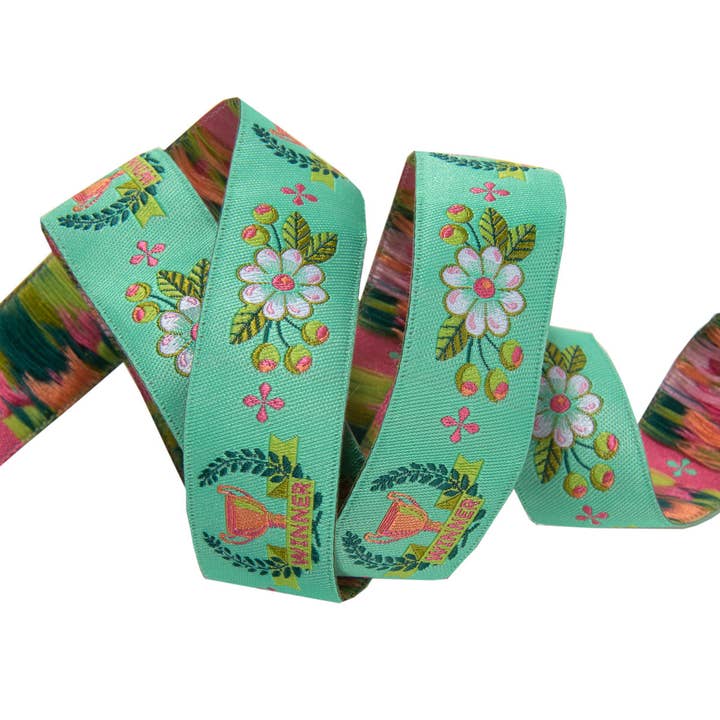 Il vincitore su Mint 7/8" per la vendita all'ingrosso da parte di Renaissance Ribbons