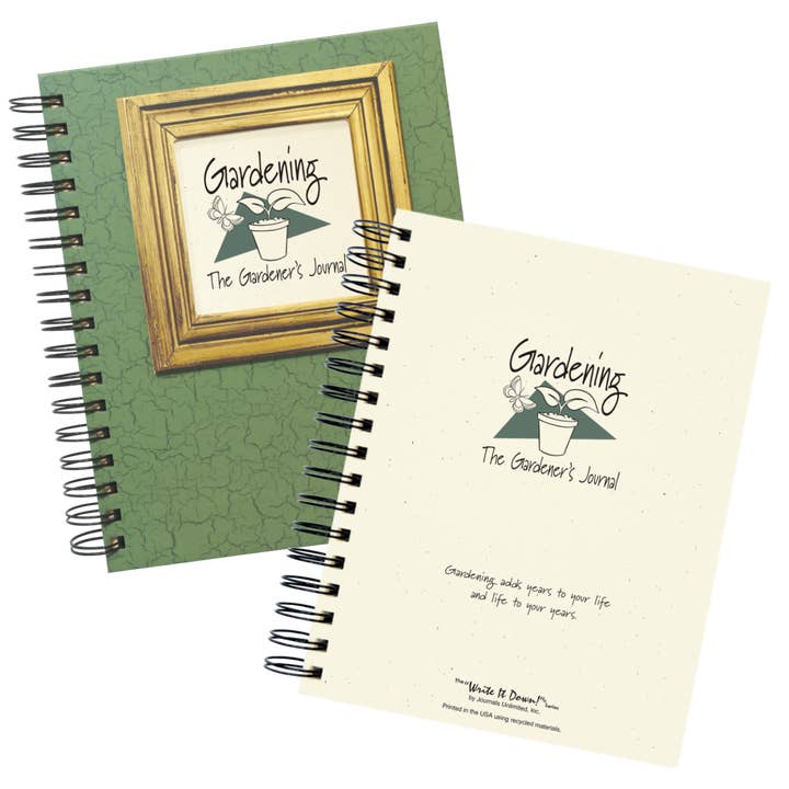 Journals Unlimited - Wholesale Journal/Diary - Gardening Journal (Color)